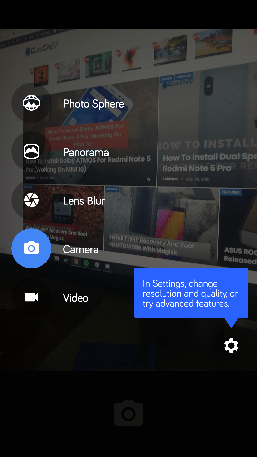 Google Camera For Redmi 6/6A/Pro
