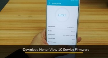 Honor View 10 Service Firmware