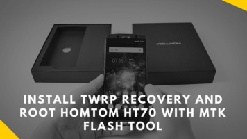 Install TWRP Recovery And Root HOMTOM HT70 With MTK Flash Tool. Follow the post to root HOMTOM HT70
