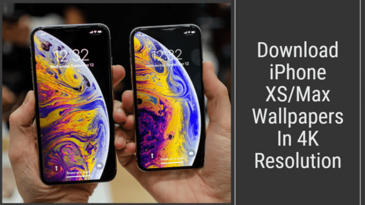 iPhone XS Stock Wallpapers