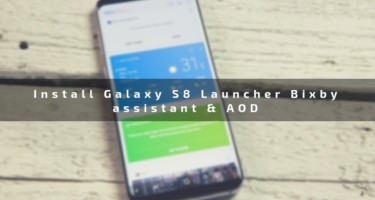 Install Galaxy S8 Launcher, Bixby assistant