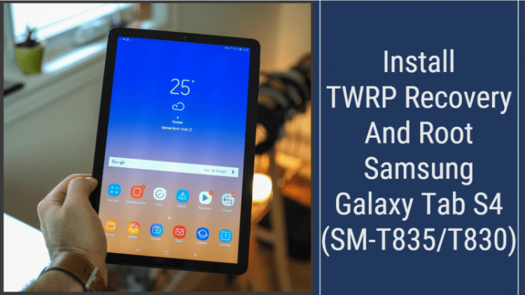 Root Galaxy Tab S4