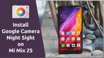 Google Camera Night Sight on Mi Mix 2S