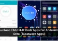 EMUI 8.0 Stock Apps