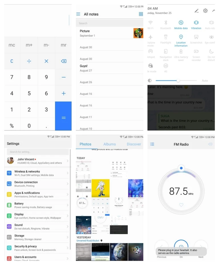 EMUI 9 Default Themes