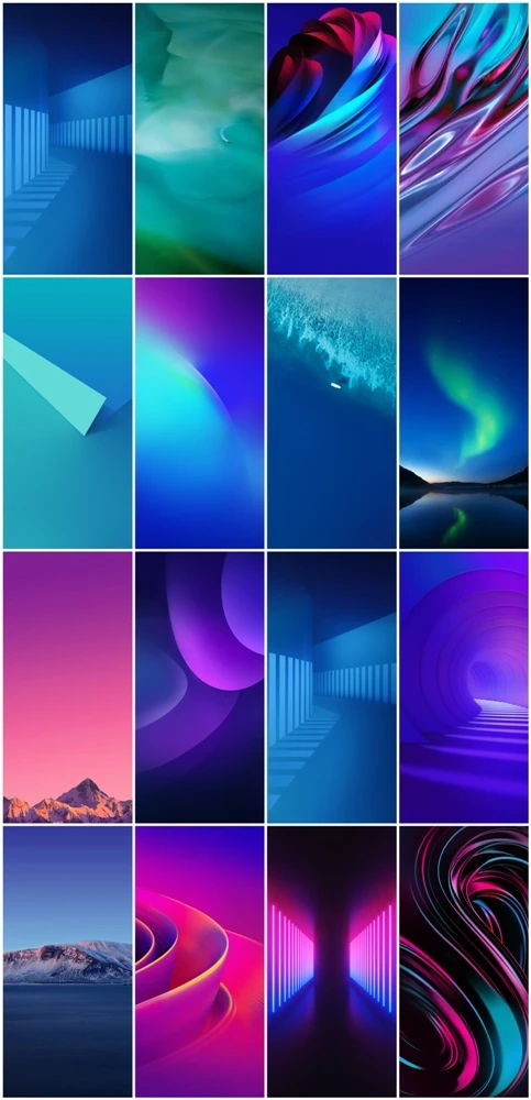 Vivo NEX Dual Display Edition Stock Wallpapers