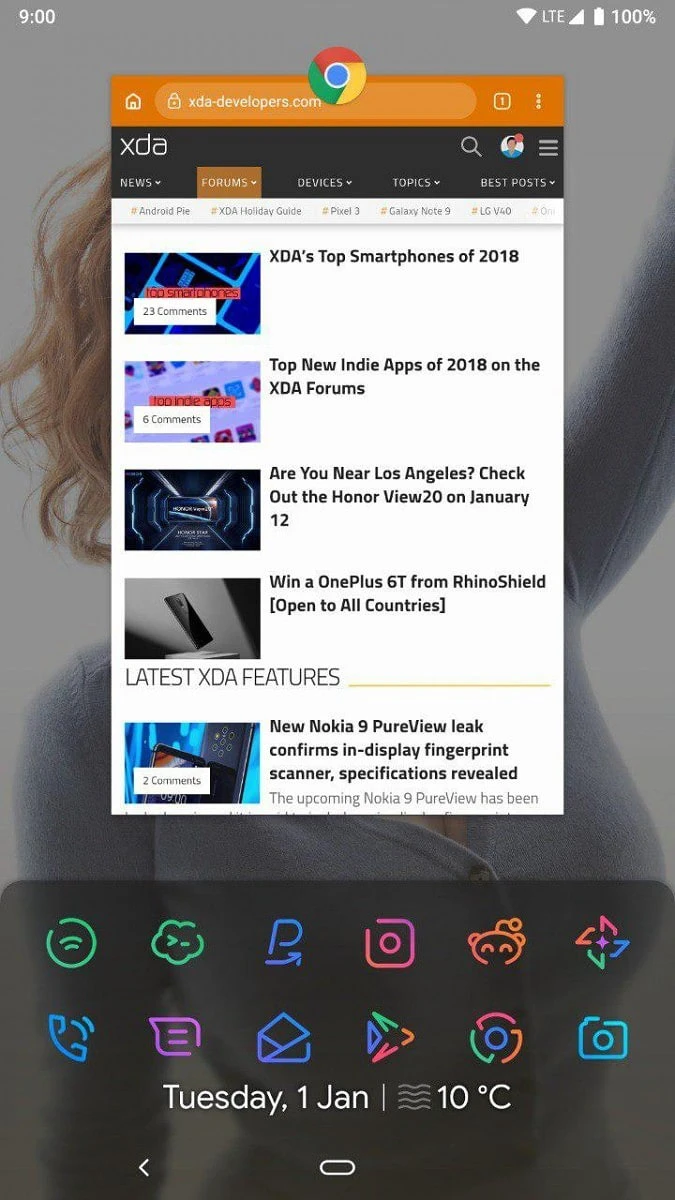 Android Pie Quickstep