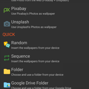 Enable wallpaper changer