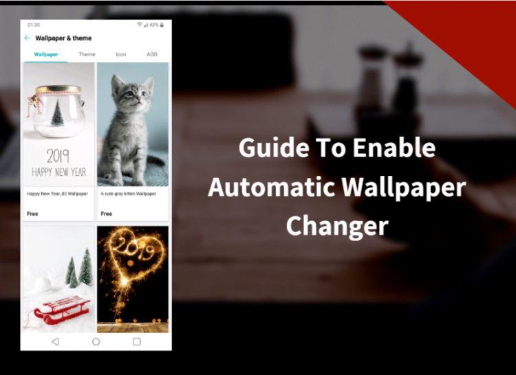 Enable Automatic Wallpaper Changer