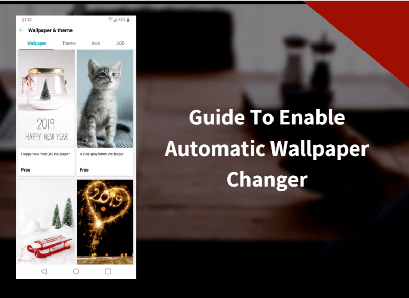 Enable Automatic Wallpaper Changer