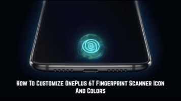 Customize OnePlus 6T Fingerprint Scanner Icon