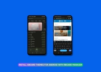 Install Gboard Themes with Rboard Manager
