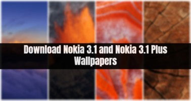 Nokia 3.1 and Nokia 3.1 Plus Wallpapers