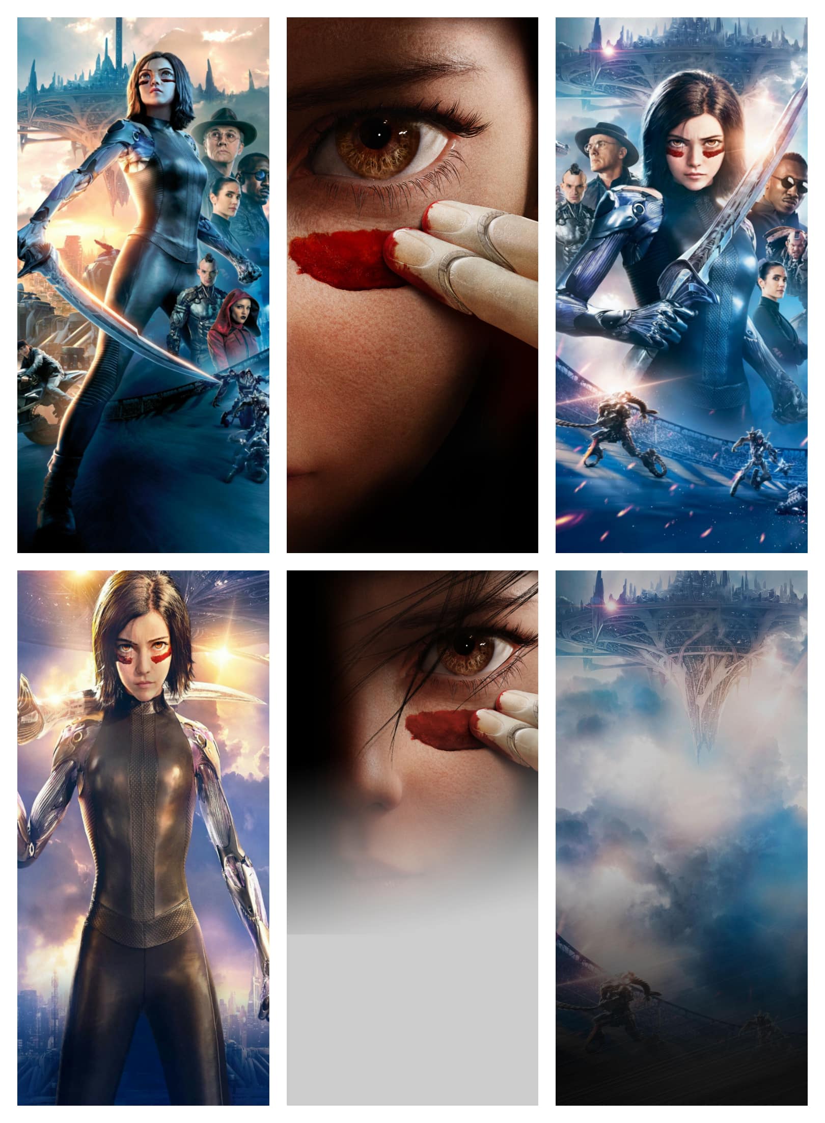 Xiaomi Mi 9 X Alita wallpapers