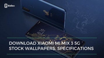 Download Xiaomi MI Mix 3 5G Stock Wallpapers, Specifications