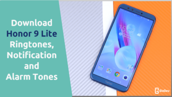 Honor 9 Lite Ringtones