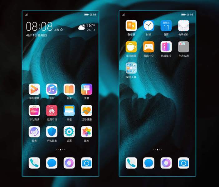 Download Huawei P30 and P30 Pro Stock Themes