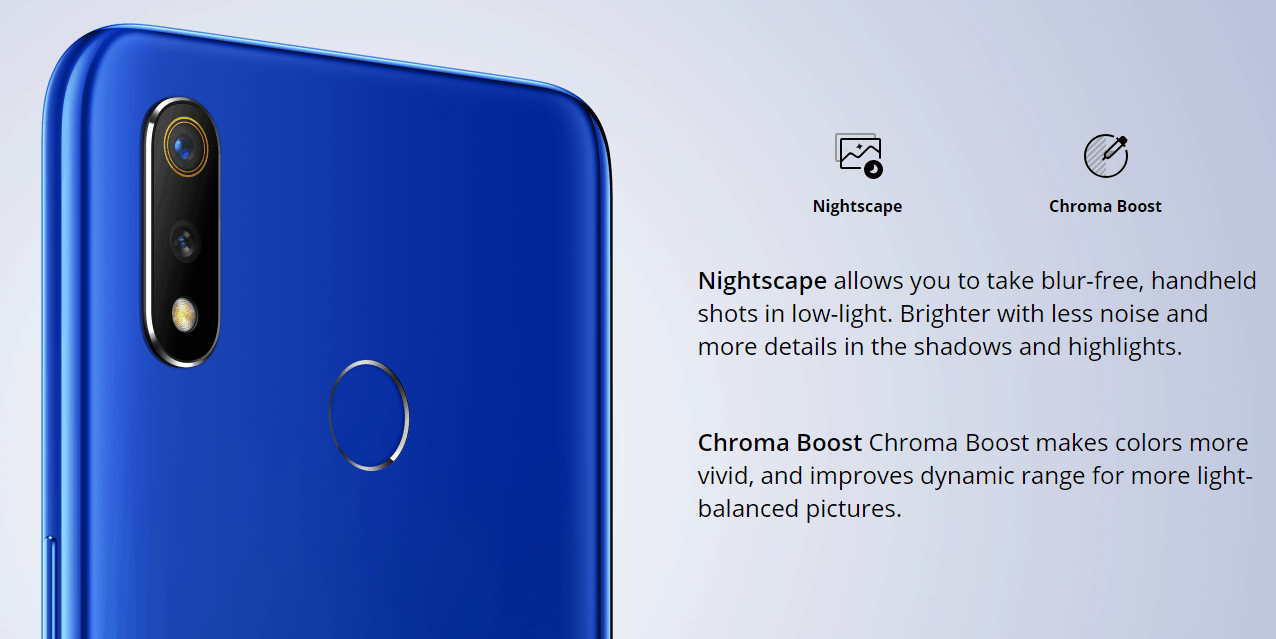 Realme 3 camera