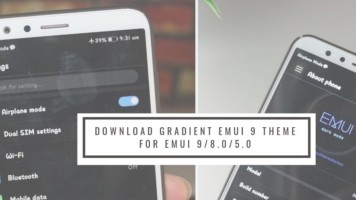 Download Gradient EMUI 9 Theme for EMUI 9/8.0/5.0