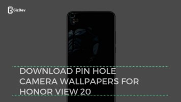 Download Pin Hole Camera Wallpapers For Honor View 20