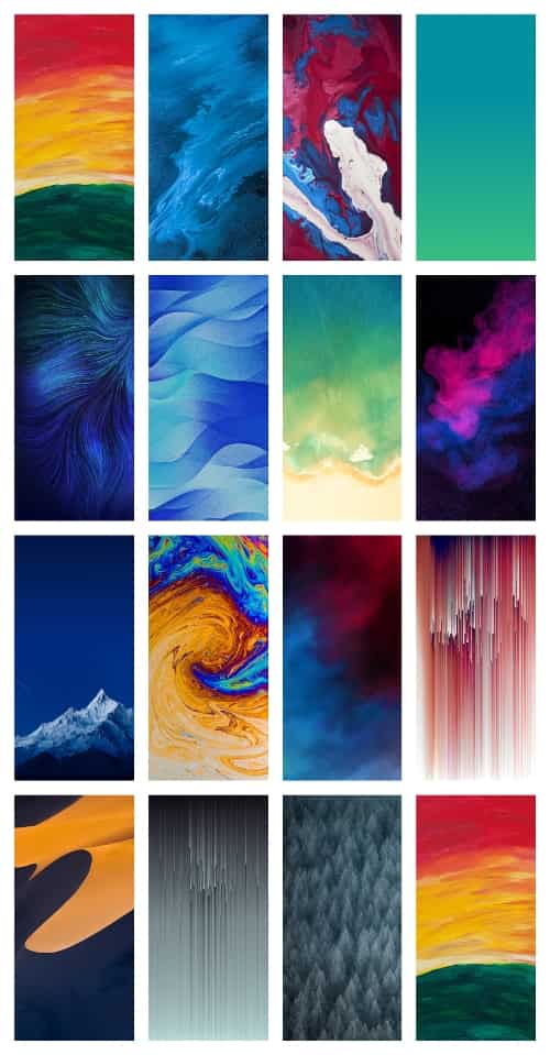 Download Realme 3 Pro Stock Wallpapers [FHD+]