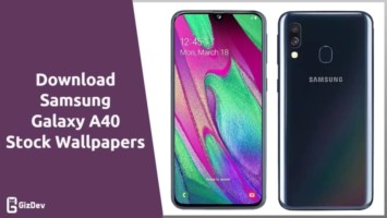 Samsung Galaxy A40 Stock Wallpapers