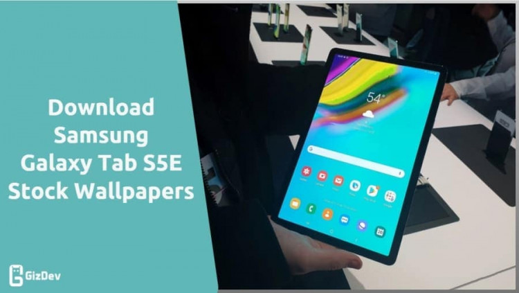 Samsung Galaxy Tab S5E Stock Wallpapers