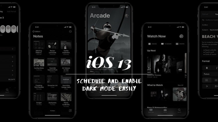 How To Schedule, Enable Dark Mode In iOS 13 Easily