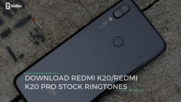 Download Redmi K20Redmi K20 Pro Stock Ringtones