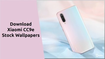 Xiaomi CC9e Stock Wallpapers