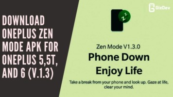 Download OnePlus Zen Mode APK For OnePlus 5,5T, and 6 (v.1.3)