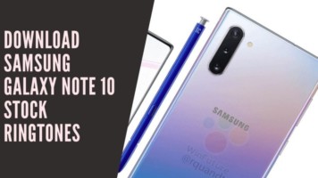 Download Samsung Galaxy Note 10 Stock Ringtones
