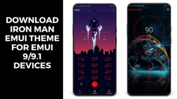 Download Iron Man EMUI Theme For EMUI 99.1 Devices