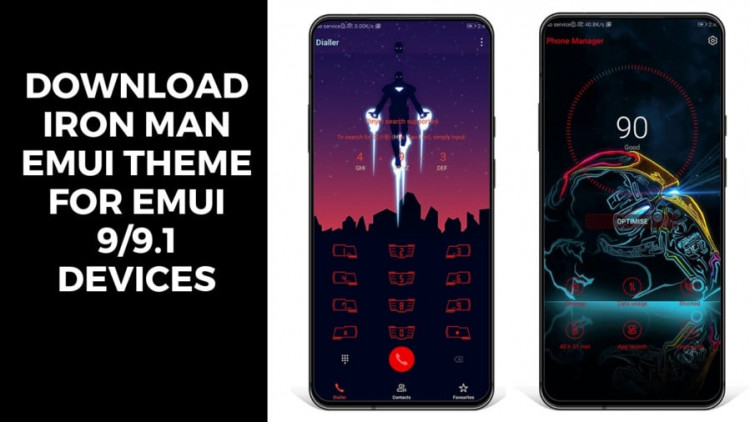 Download Iron Man EMUI Theme For EMUI 99.1 Devices
