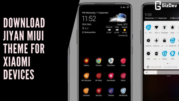 Download Jiyan MIUI Theme For Xiaomi Devices