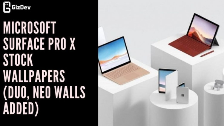 Microsoft Surface Pro X Stock Wallpapers