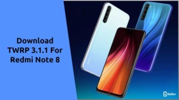 TWRP Recovery 3.3.1 For Redmi Note 8