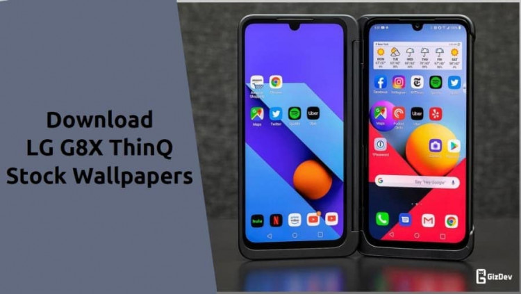 LG G8X ThinQ Stock Wallpapers