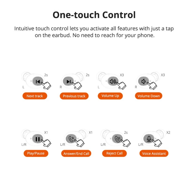 spunky beat true wireless bluetooth earbuds 6 1 spunky beat true wireless bluetooth earbuds 6 1