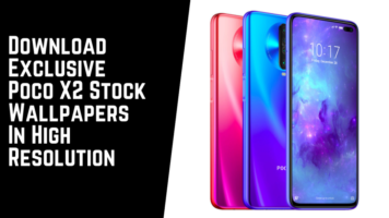 Download Exclusive Poco X2 Stock Wallpapers In High Resolution