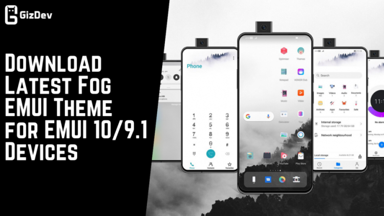 Download Latest Fog EMUI Theme for EMUI 109.1 Devices