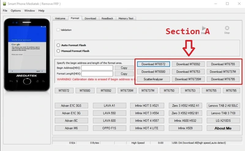 MTK FRP Tool
