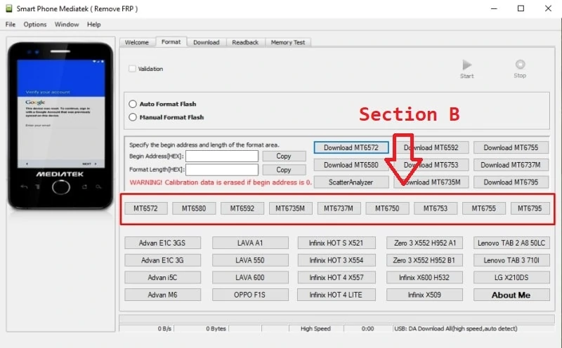 MTK FRP Tool