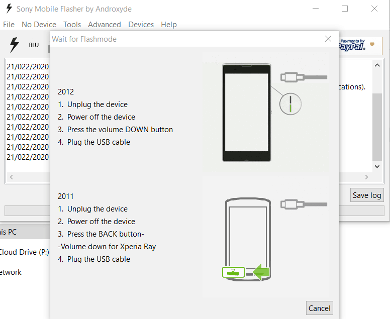 اداة تفليش السوني Sony Flash Tool V0.9.34.0 اخر تحديث 2023 Sony-Mobile-Flasher-guide_3