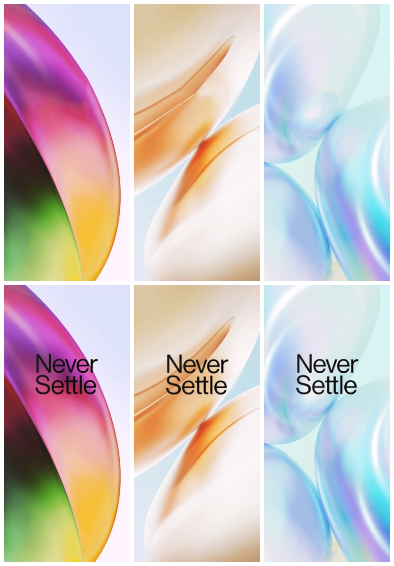 Download OnePlus 8 Pro Stock Wallpapers (FHD, Never Settle)