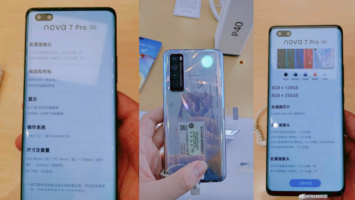 Huawei Nova 7 Series Revealed Specifications And Design