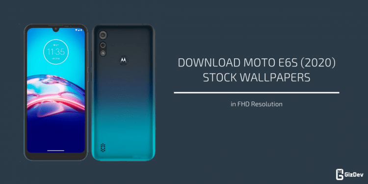 Moto E6s (2020) Stock Wallpapers