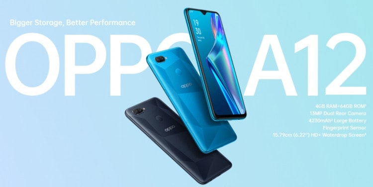 OPPO A12 specifications