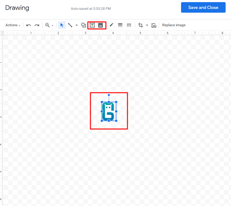 adding Watermark in Google Docs