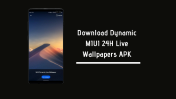 Dynamic MIUI 24H Live Wallpapers APK